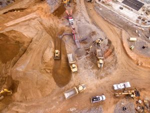 paths working on a construction